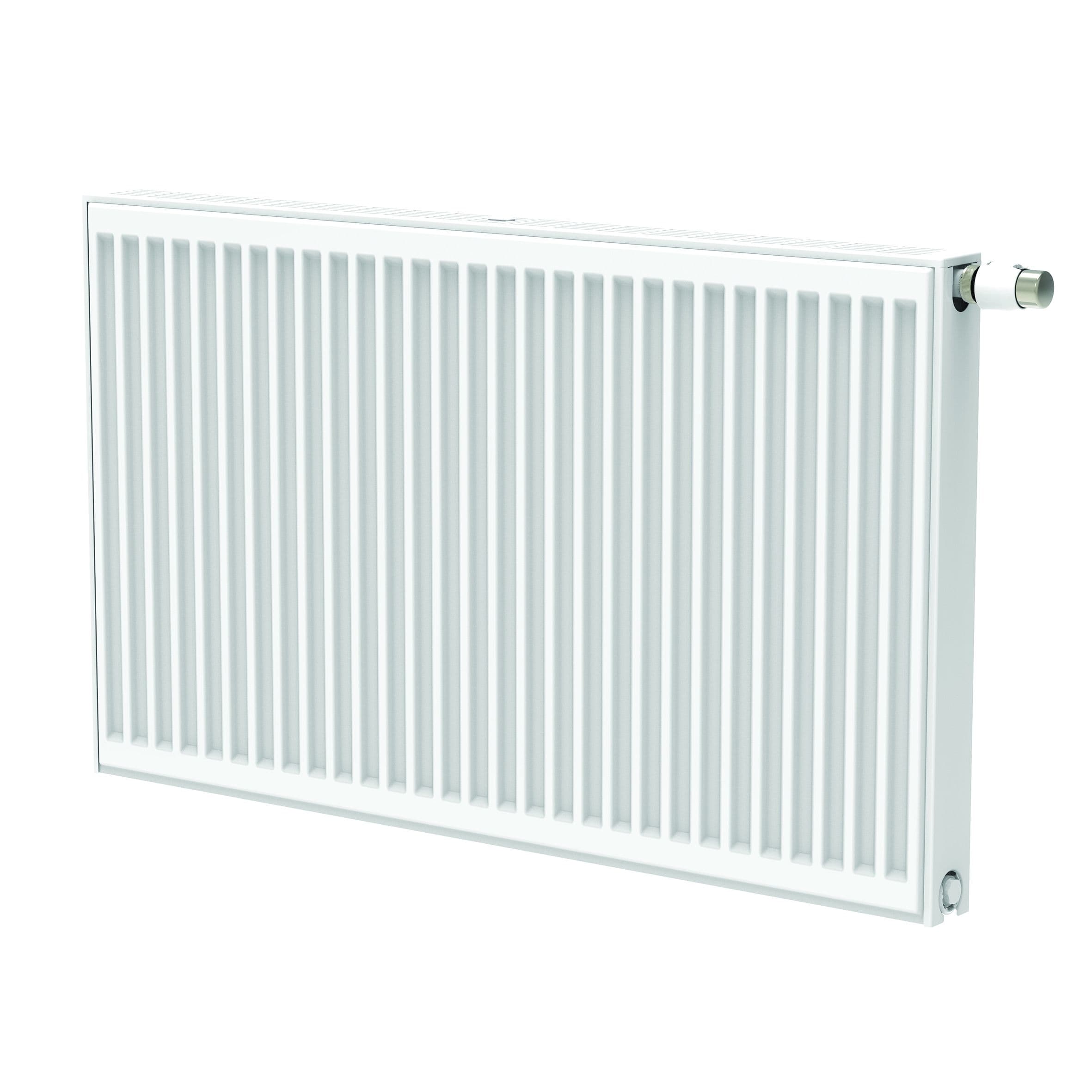 BELRAD RADIATEUR PANNEAU - T22 - 6 RACCORDEMENTS - 300X1000MM - 982W - BLANC BRILLANT vue 1