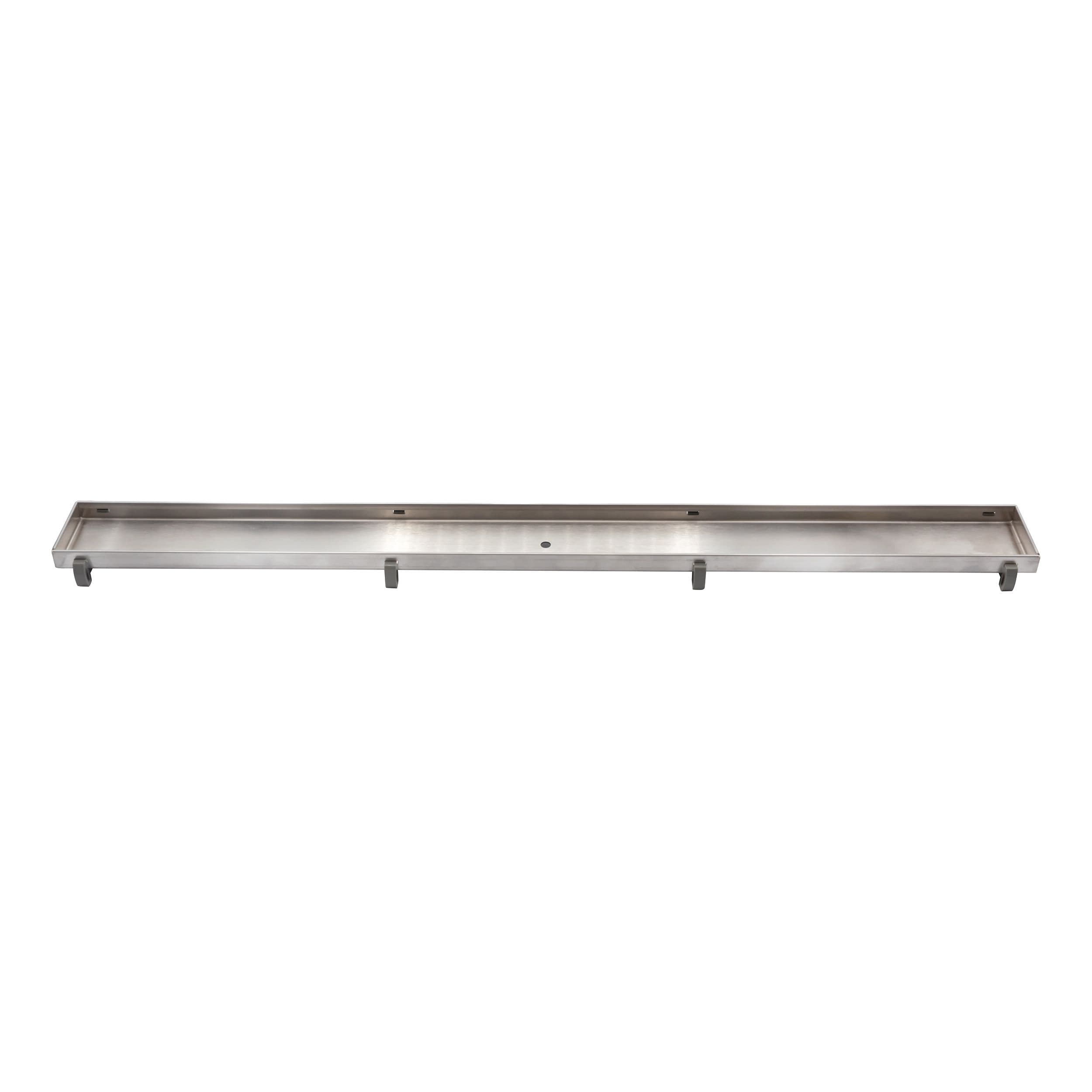 ALONI GRILLE CARRELAGE INOX POUR CANIVEAU DE DOUCHE 50CM vue 1