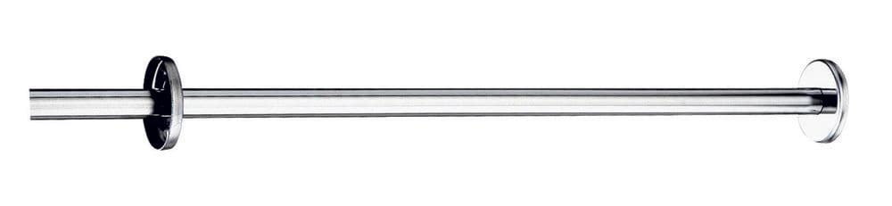 Delabie porte-rideau droit recouper 2m tube inox 304 poli brillant D20mm vue 1
