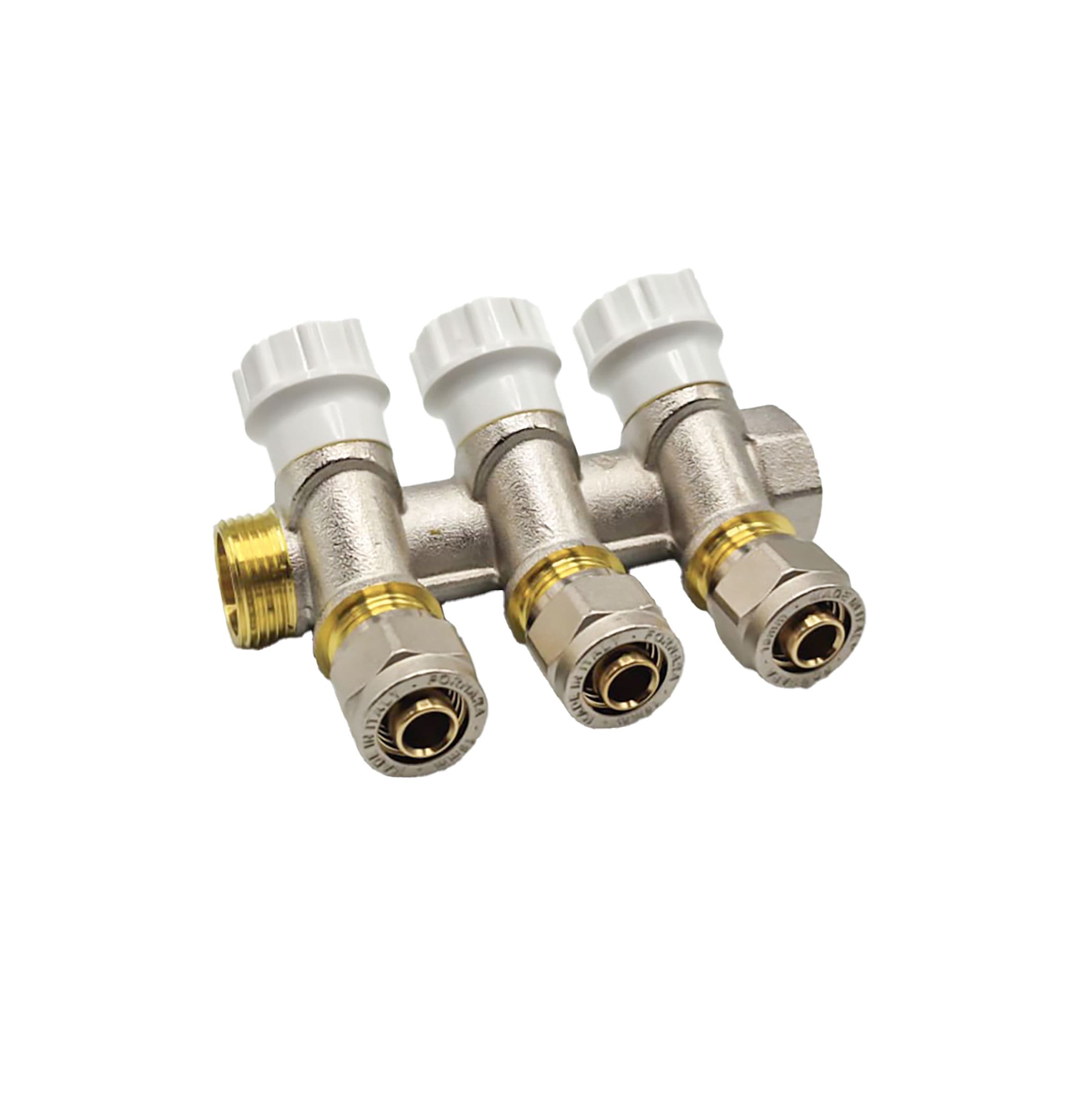 KIT ROBINET COLLECTEUR 3/4M - 3 SORTIES 1/2M + RACCRODS vue 1