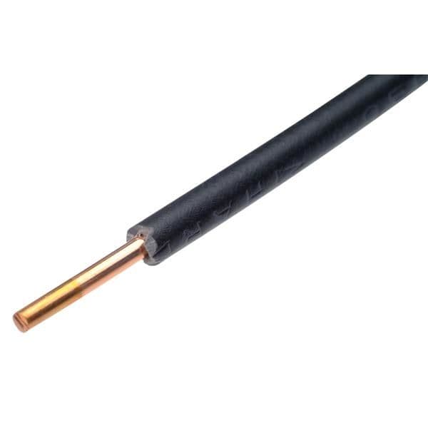 Vob 6 Noir (H07V-U) en rouleau de 100m classe CPR: ECA vue 1