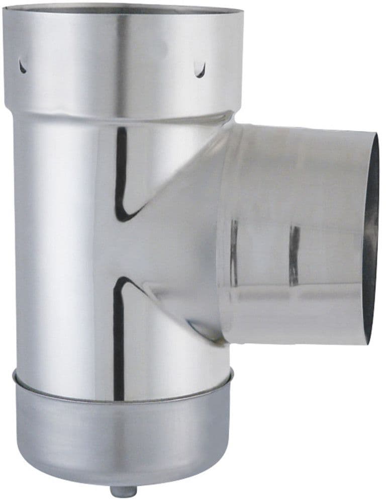 Van Marcke Pro Flex T-stuk 90° raccord de flexible D130 raccord de tube D130 vue 1