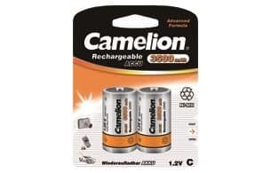 Camelion - pile rechargeable Ni-Mh - C / LR14 - 3500mAh - 2 pièces vue 1
