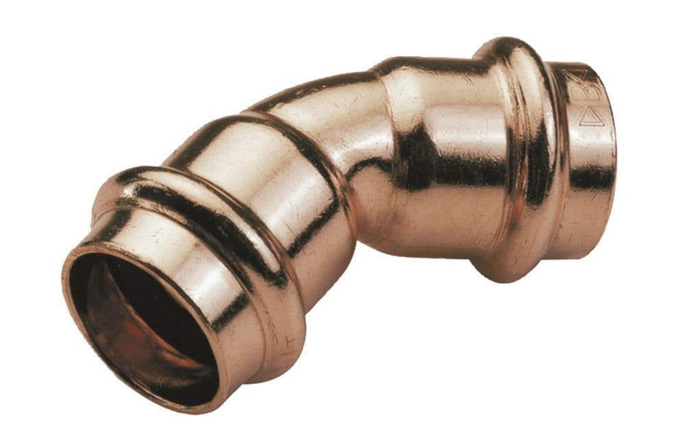 Conex Bänninger Profil-B coude 45° FF cuivre 22 vue 1