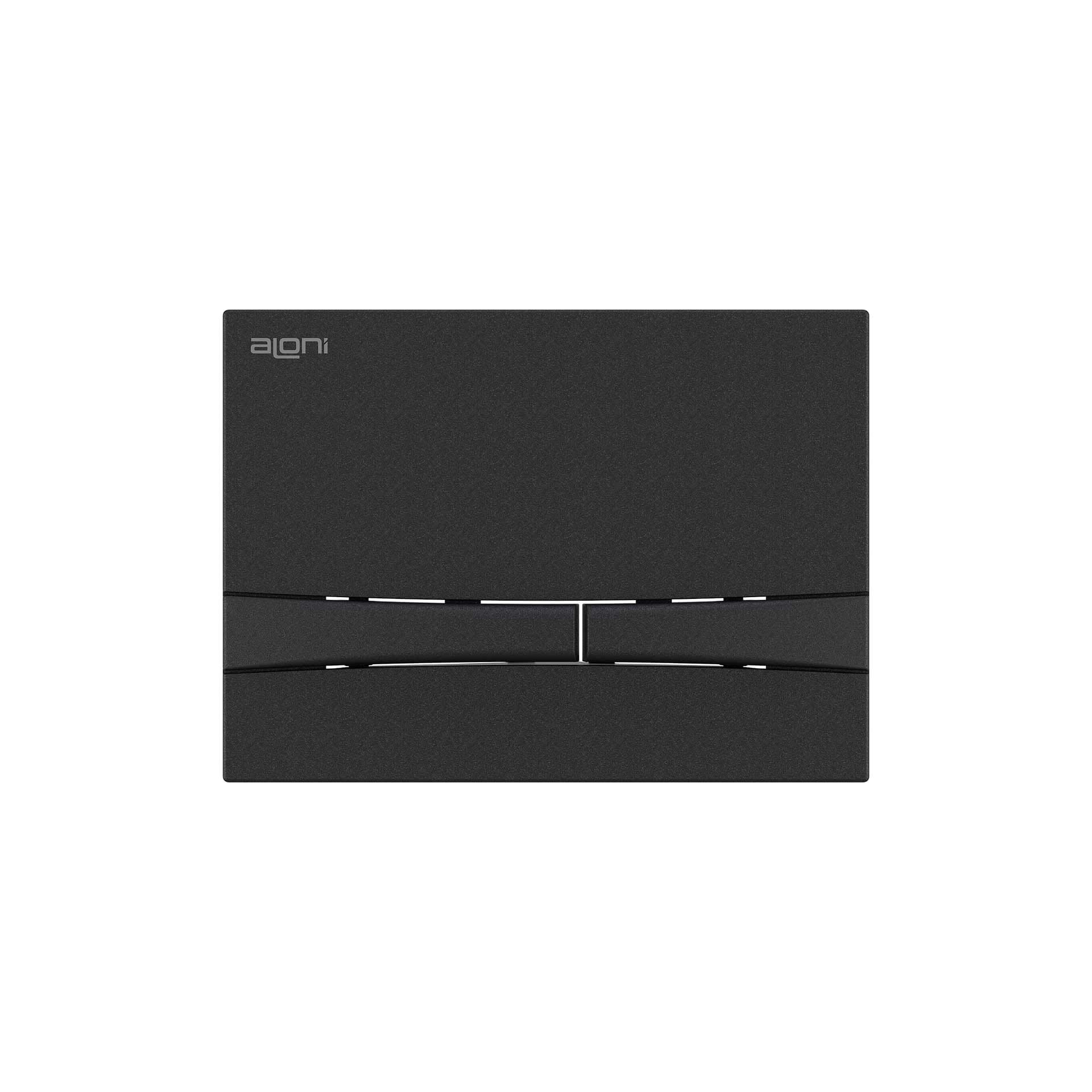 ALONI PLAQUE DE COMMANDE NOIR MAT vue 1