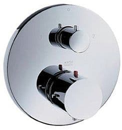 SET DE FINITION THERMOSTAT A ENCASTRER + INVERSEUR STARCK HANSGROHE CHROME vue 1