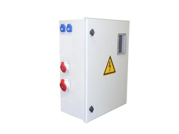 Coffret 25D60 (kWh digital) polyester 32A 3 x 230V 3 x 400V + N vue 1