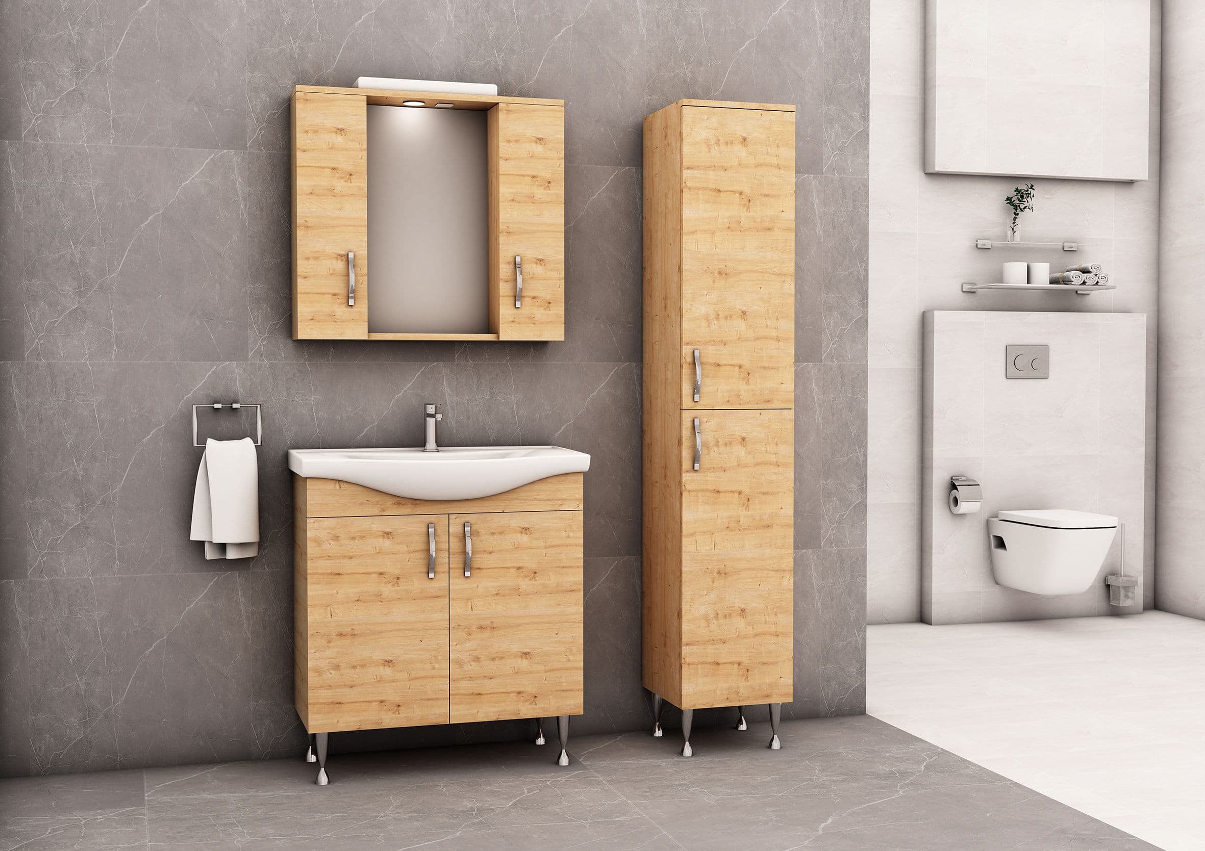 ALECO MEUBLE SOUS-PLAN (85CM) - SAFIR vue 1