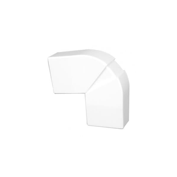 Angle plat variable pour goulotte 32 x 16mm Blanc sans halogène vue 1