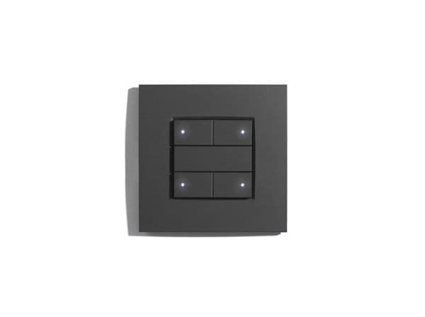 Interrupteur - thermostat 4 boutons Niko 122 RGB vue 1