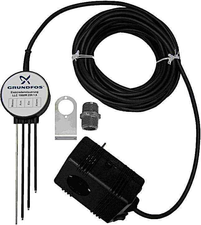 COMMANDE ELECTRIQUE DU NIVEAU POUR POMPE VIDE-CAVE GRUNDFOS vue 1
