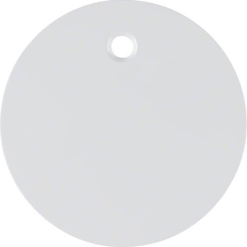 Enjoliveur pour interrupteur à tirage Berker R.1 / R.3 Blanc polaire, brillant vue 1