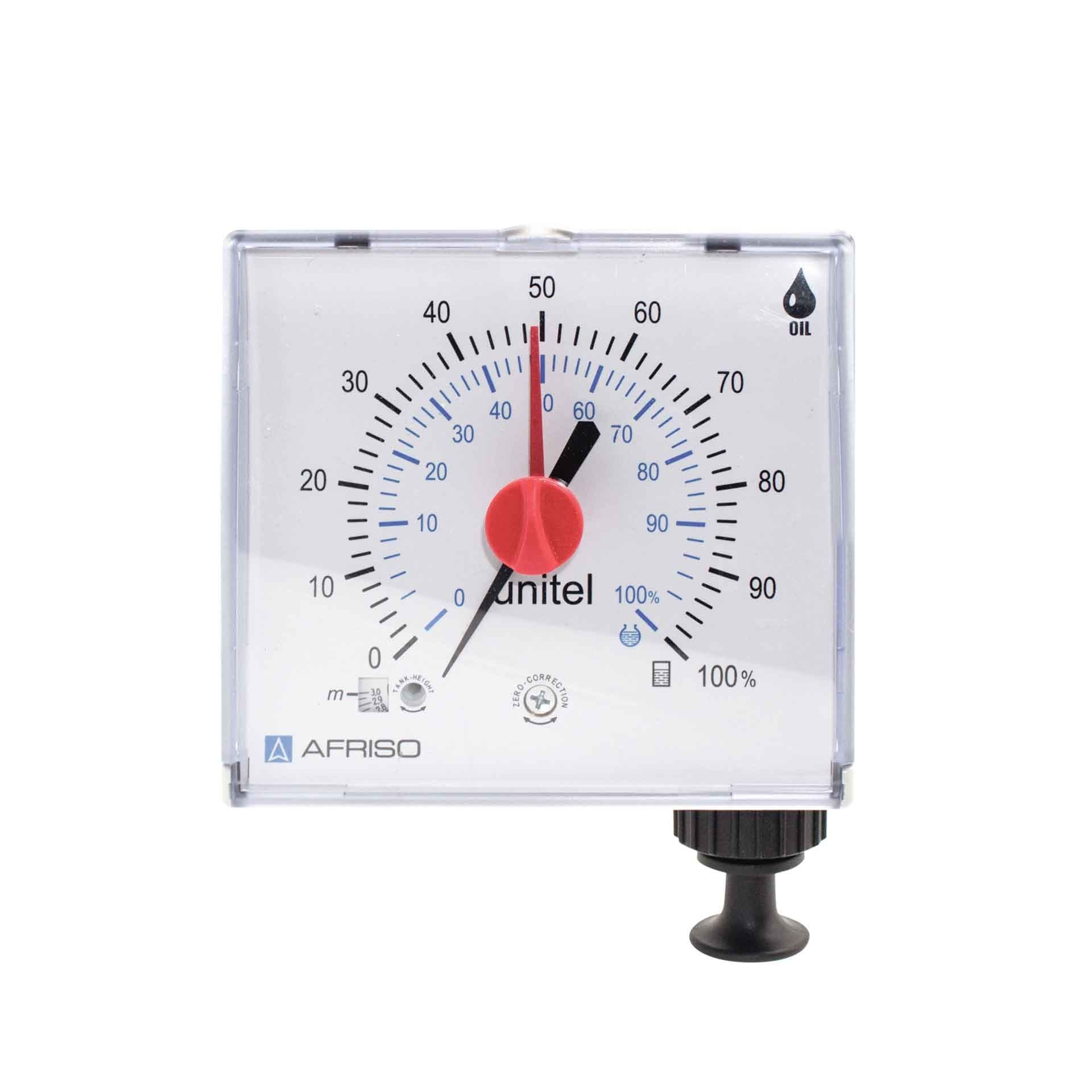 JAUGE PNEUMATIQUE UNIVERSELLE UNITEL POUR CITERNE DE 90 A 300CM vue 1