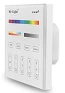 Emetteur RF 4 zones dimmable RGB / RGBW /CCT encastré  Ac 240V 86 x 86 x 29 vue 1