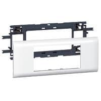 Support Mosaic DLP 4 modules couvercle 65mm vue 1