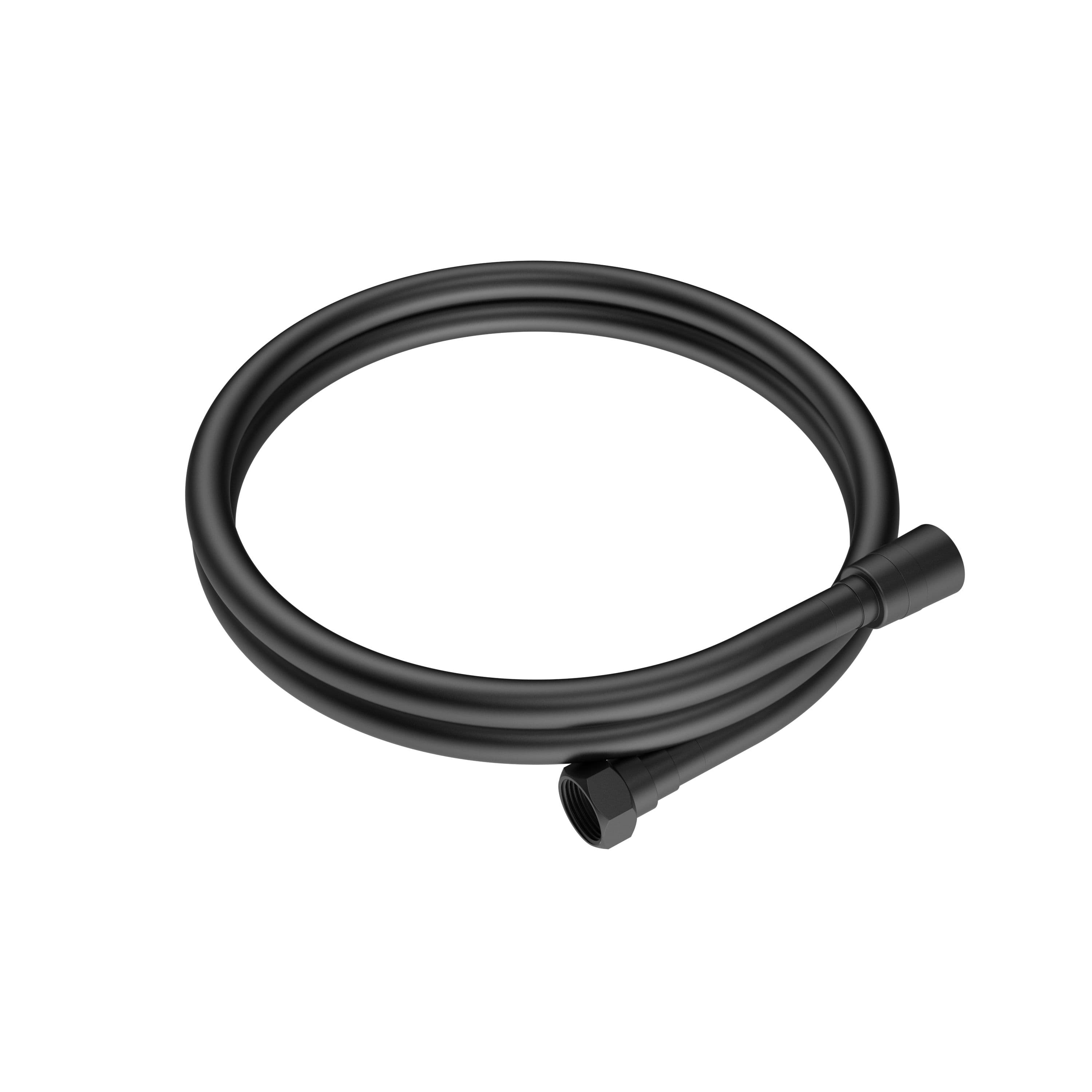 UNIFORMA FLEXIBLE DE DOUCHE – 150 CM – PVC SOUPLE – NOIR MAT (PVD) vue 1