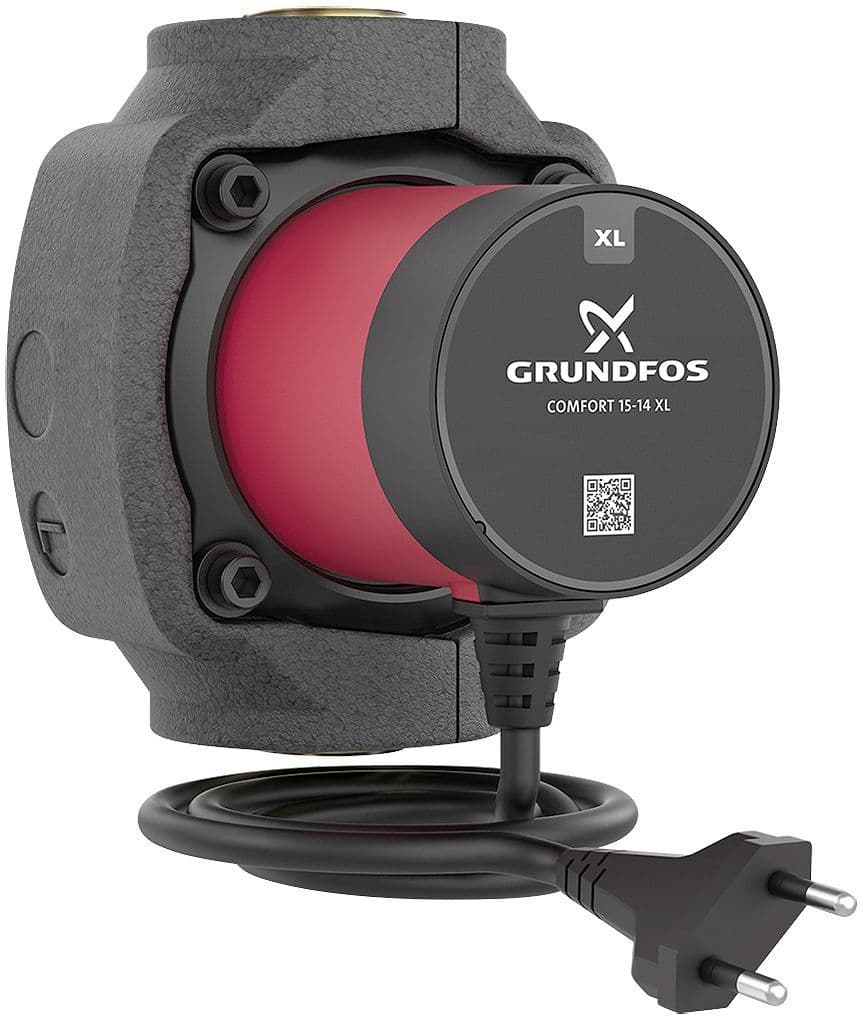 CIRCULATEUR ECS COMFORT GRUNDFOS 15-14 XL BW 140 vue 1