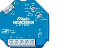 Télévariateur à encastrer avec raccordement N 400W vue 1