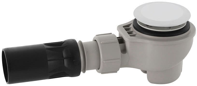 SIPHON POUR DOUCHE UNIFLEX GEBERIT 8,5CM-50MM-39l/m CHROME vue 1