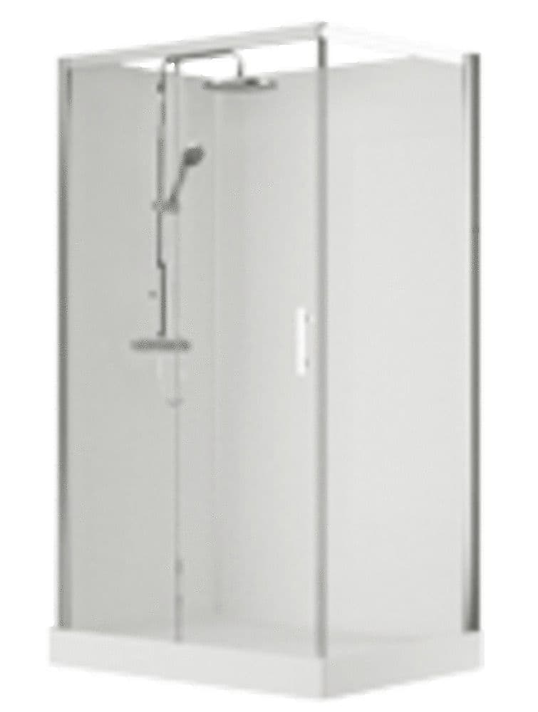 Van Marcke Vidrio cabine de douche à gauche 1200x900mm avec porte coulissante vue 1