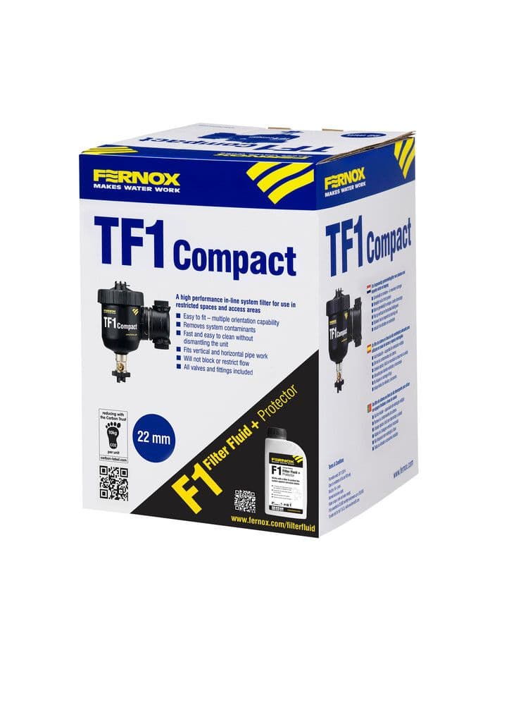 Fernox pack TF1 Compact filtre circuit de chauffage 22mm vue 1