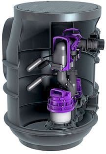 STATION DE RELEVAGE AQUALIFT F BASIC DUO TRONIC KESSEL vue 1
