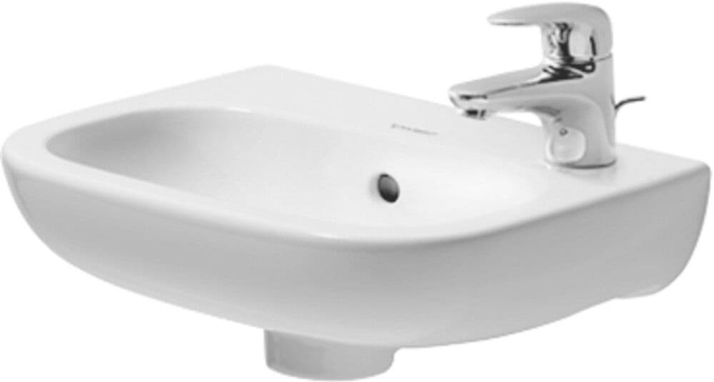 Duravit D-Code lave-mains 360x270 mm vue 1