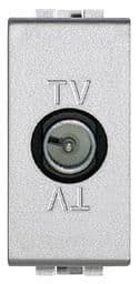 Pises TV - diamètre 9,5mm mâle - 1 module - Light tech vue 1