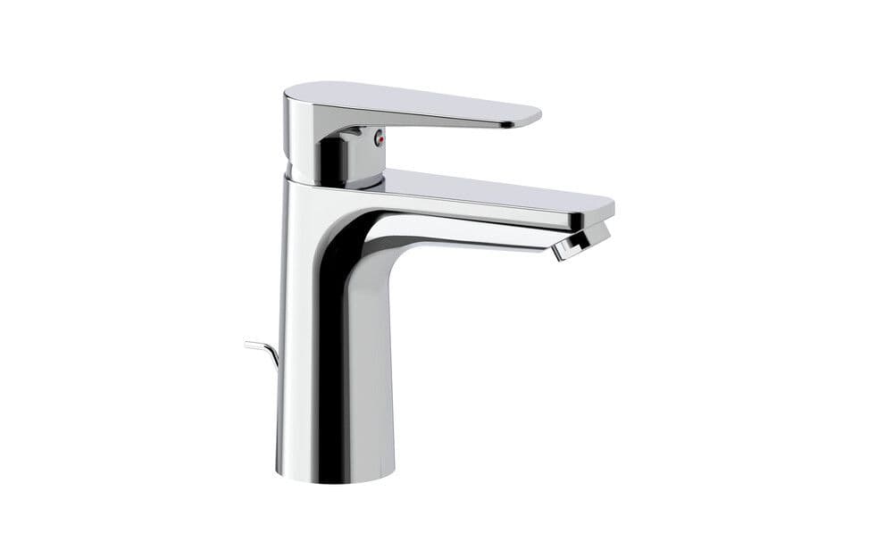 GO VM Valencia mitigeur monocommande de lavabo m avec vidage chrome vue 1