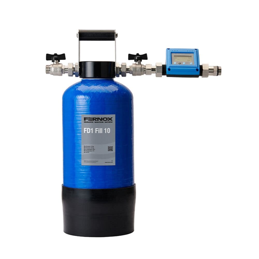 Fernox FD1 Fill 10 bouteille mobile demin vue 1
