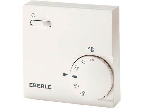 Thermostat air conditionné + on / off 230V AC 5 - 30°C 1CO 5A vue 1