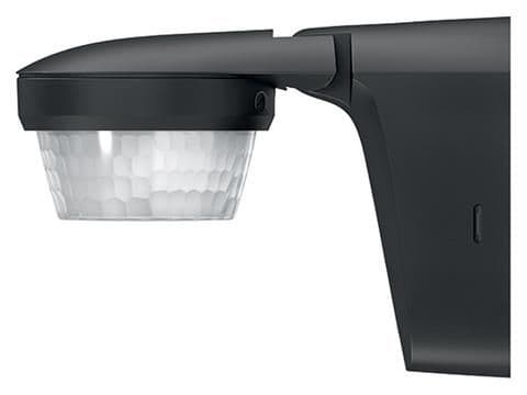Détecteur de mouvement extérieur Noir apparent 360° 1 canal 32m IP55 200W Led vue 1