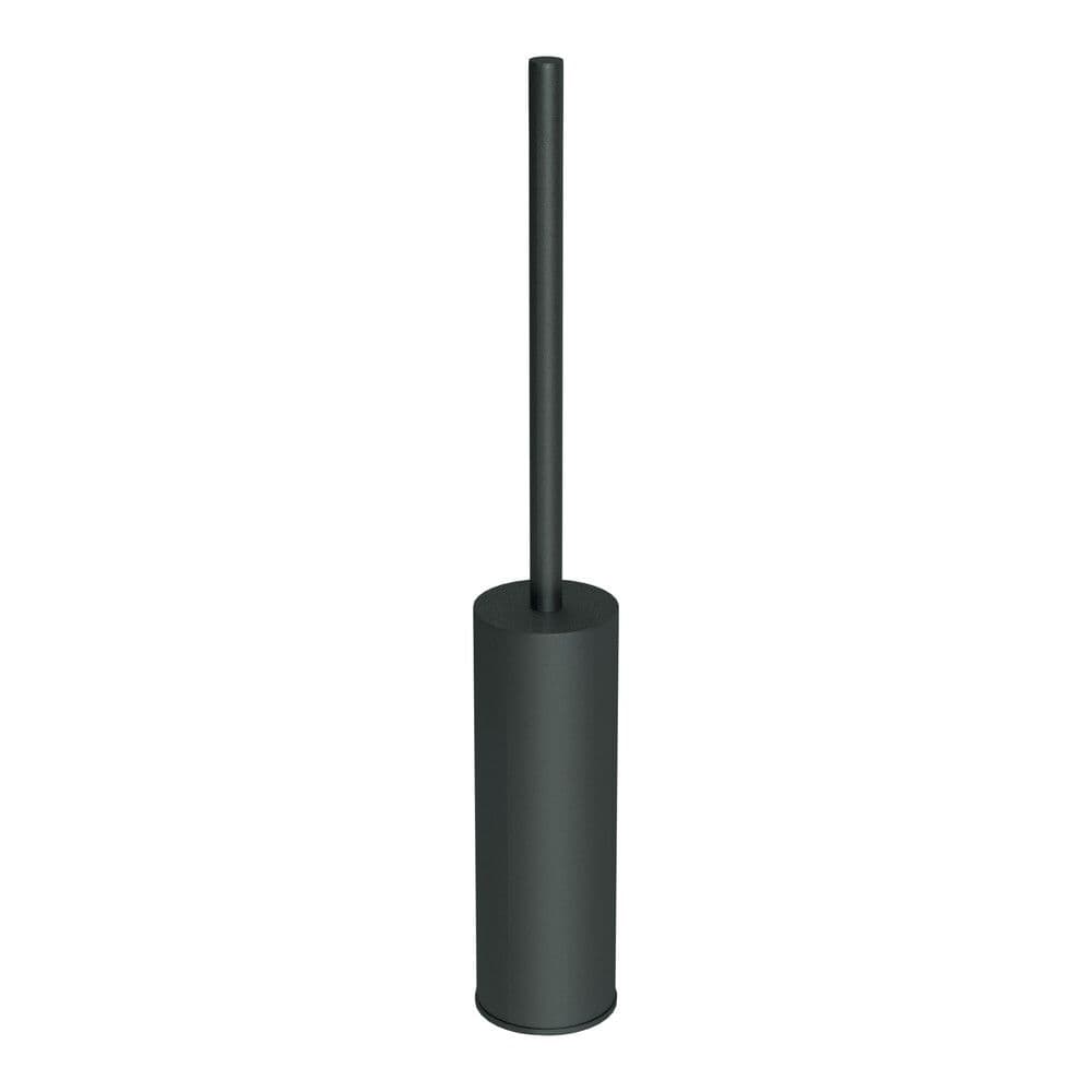 Zucchetti porte-brosse WC à poser Noir mat lisse vue 1