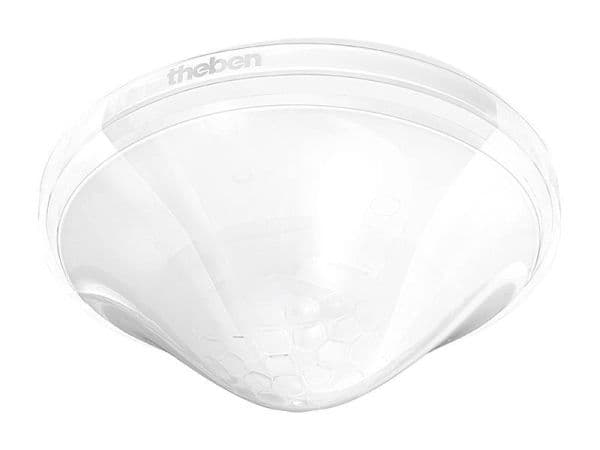 Détecteur de présence Blanc encastré 360° 2 canaux détecteur carrée 100m² IP40 200W Led vue 1