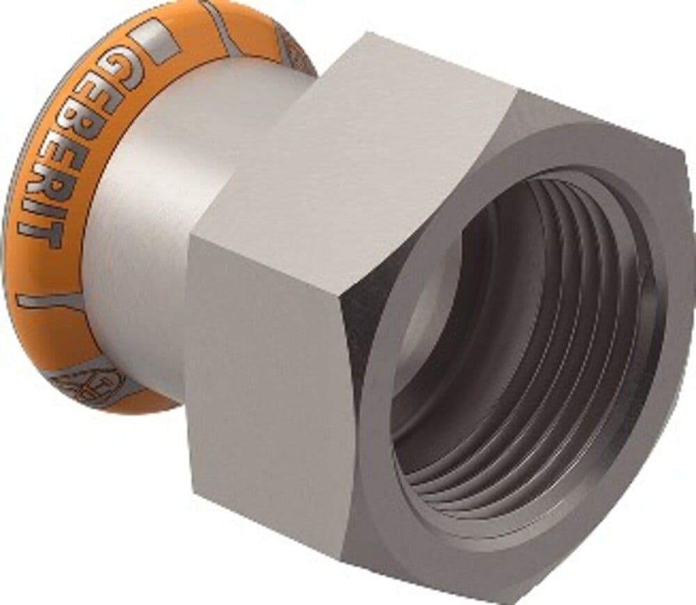 Geberit Mapress Therm raccord de transition avec filetage intérieur 22 x 3/4"F vue 1