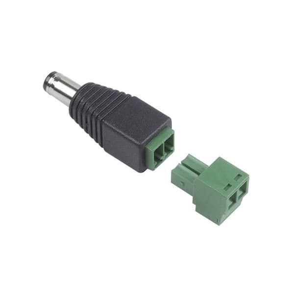 Connecteur alimentation type jack mâle vue 1