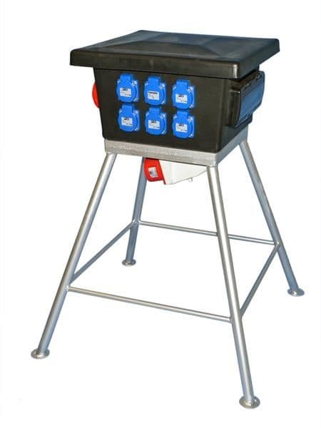 Buggy outdoor en caoutchouc 32A 3 x 230V 3 x 400V + N vue 1