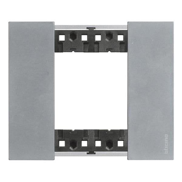 LNow plaque 2 modules Moon pour support référence K4702 vue 1