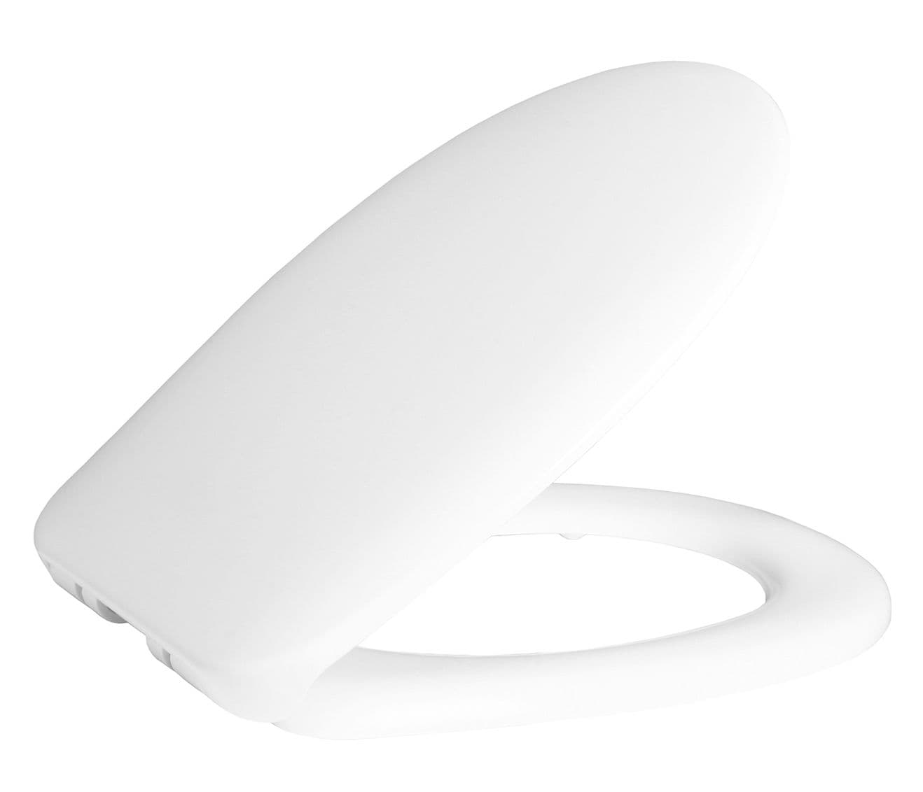 DUROPLAST SIÈGE DE TOILETTE, CHARNIÈRES INOX, SOFT-CLOSE vue 1