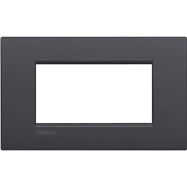 LivingLight - plaque air 4 modules Anthracite vue 1