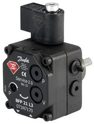POMPE A MAZOUT+ELECTROVANNE ROTATION G BFP21L3 DANFOSS vue 1