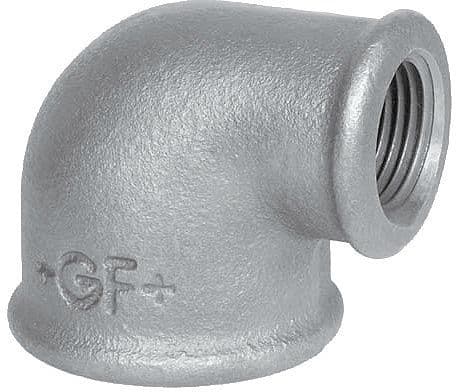 GALVA COUDE REDUCT. 90° FF 5/4"-1/2" vue 1
