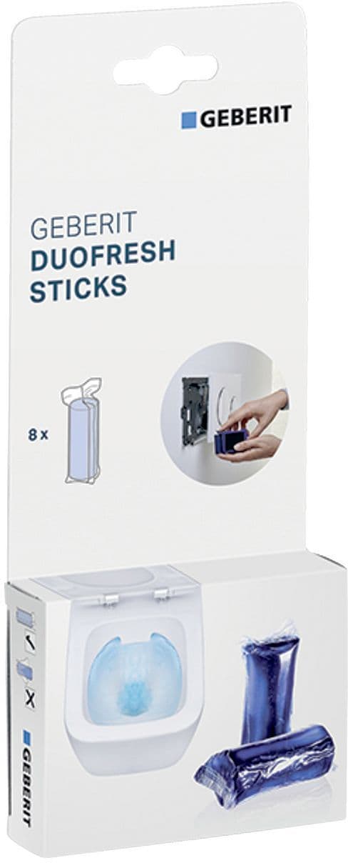 BATONS DE NETTOYAGE GEBERIT DUOFRESH (BOITE DE 8 BATONS) vue 1