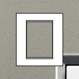 LivingLight - plaque rectangulaire 3 + 3 modules Avenue vue 1