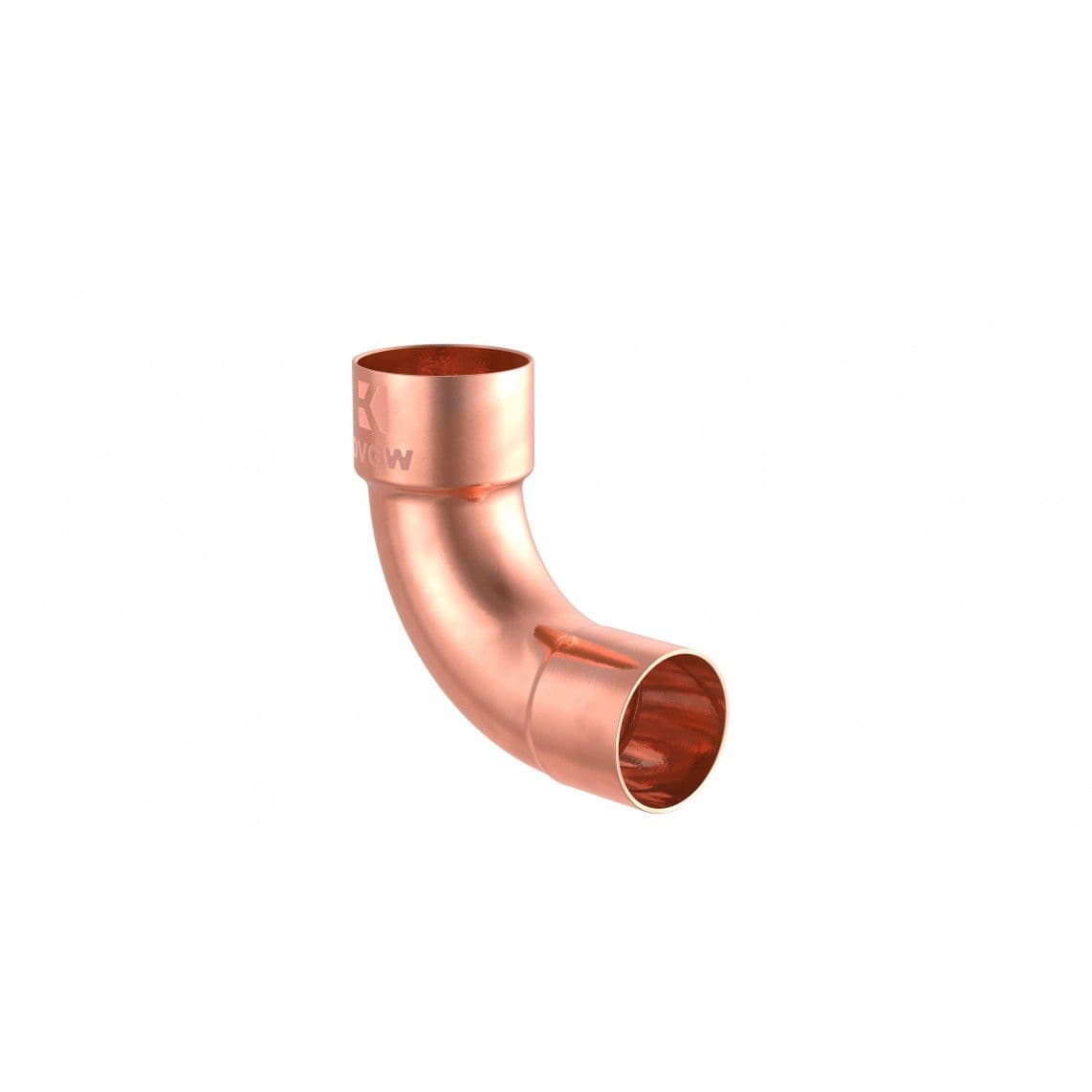 989022055 CU arc 90°, vierge, 12 mm, 1 manchon, (5001a) vue 1