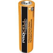 Pile alcaline 1.5V LR03 AAA 1175mAh hauteur 44.5mm diamètre 10.5mm vue 1