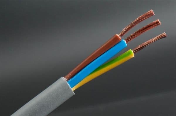 Vtmb 3 G 2.5 Gris (H05VV-F)sur bobine de 500m vue 1