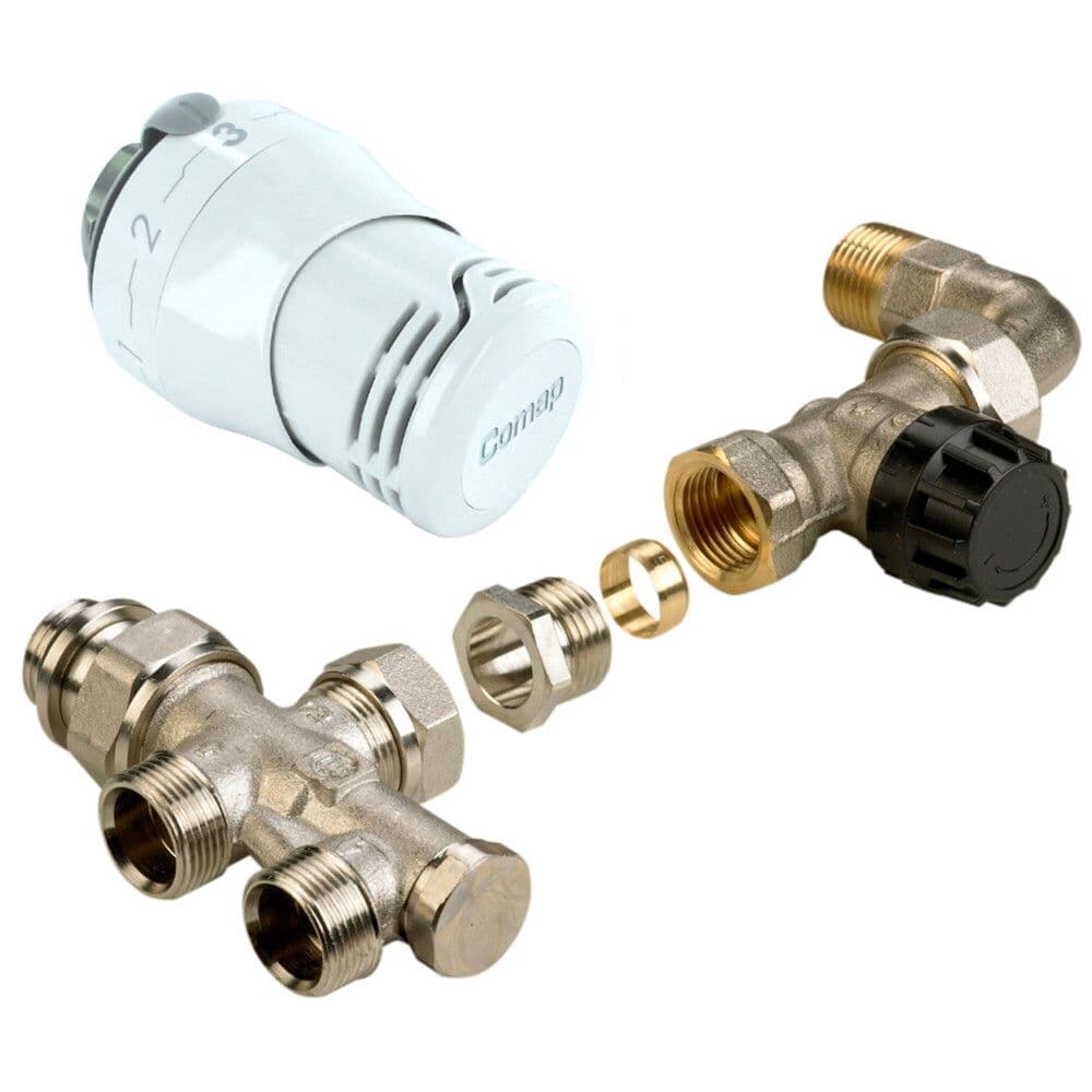 Comap Senso combinaison monotube raccordement au sol vue 1