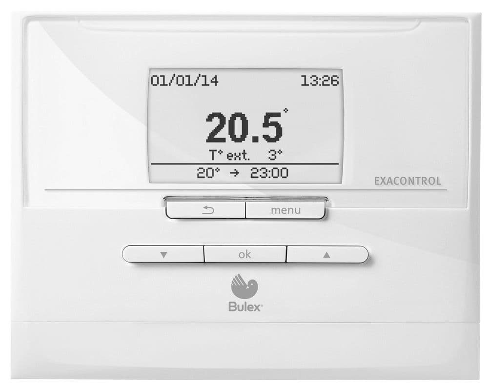 Bulex Exacontrol E7 C thermostat modulant E bus vue 1