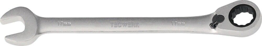 Tecwerk cle mixte à cliquet ouverture de clé 10mm longueur 158mm vue 1